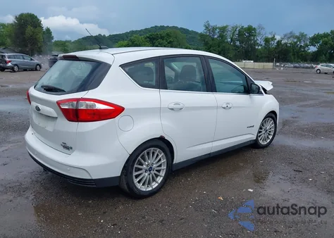 2013 Ford C-Max Hybrid Sel из США, поврежденный, VIN 1FADP5BUXDL526639